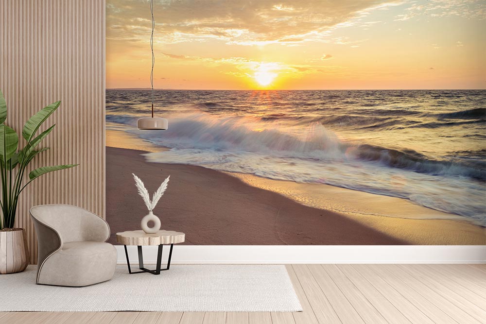 Atardecer en la playa