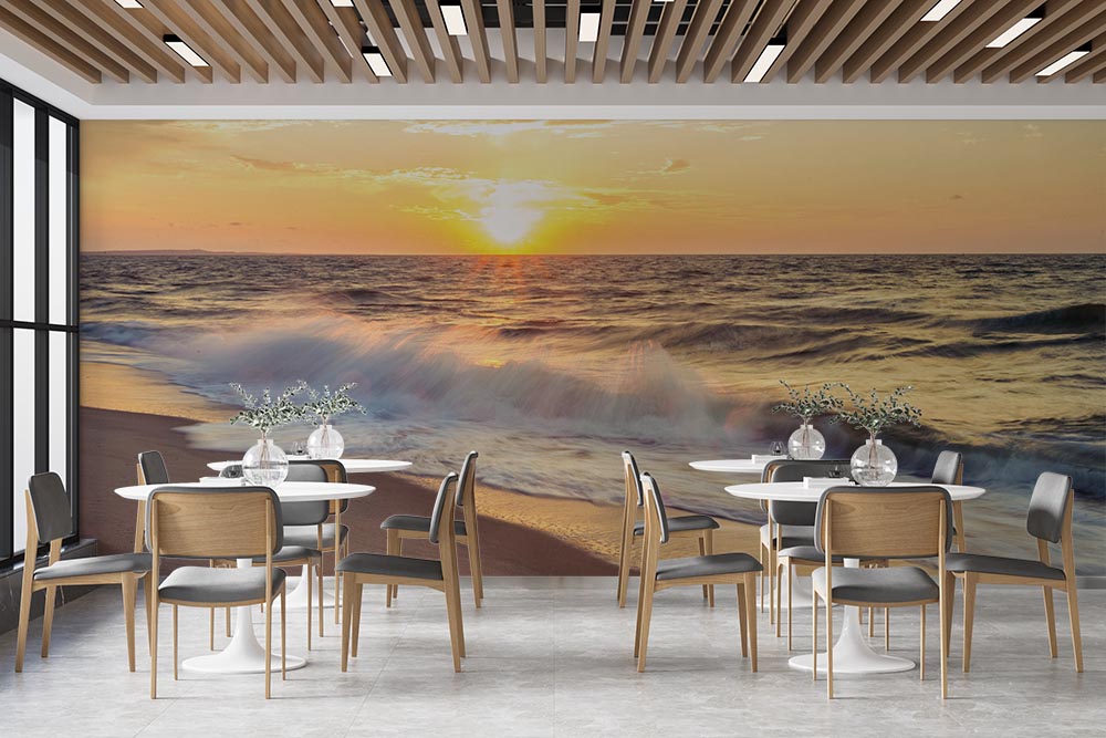 Atardecer en la playa